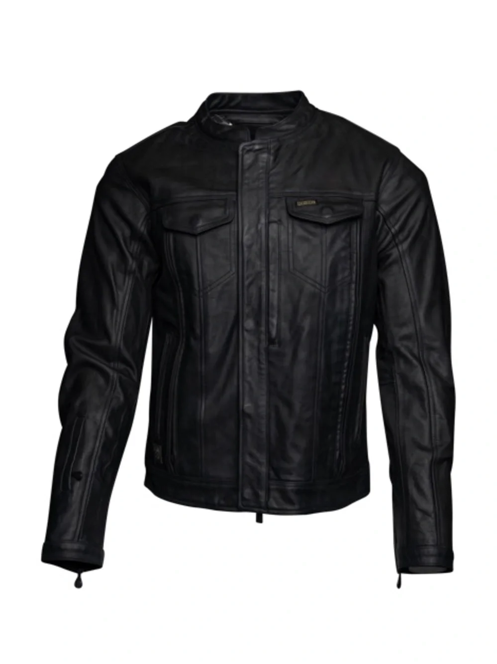 DIXXON Men's Black Leather Jacket 2XL - Picture 2 of 10